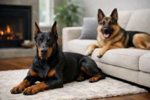 How Family Protection Dogs Live Indoors Comfortably