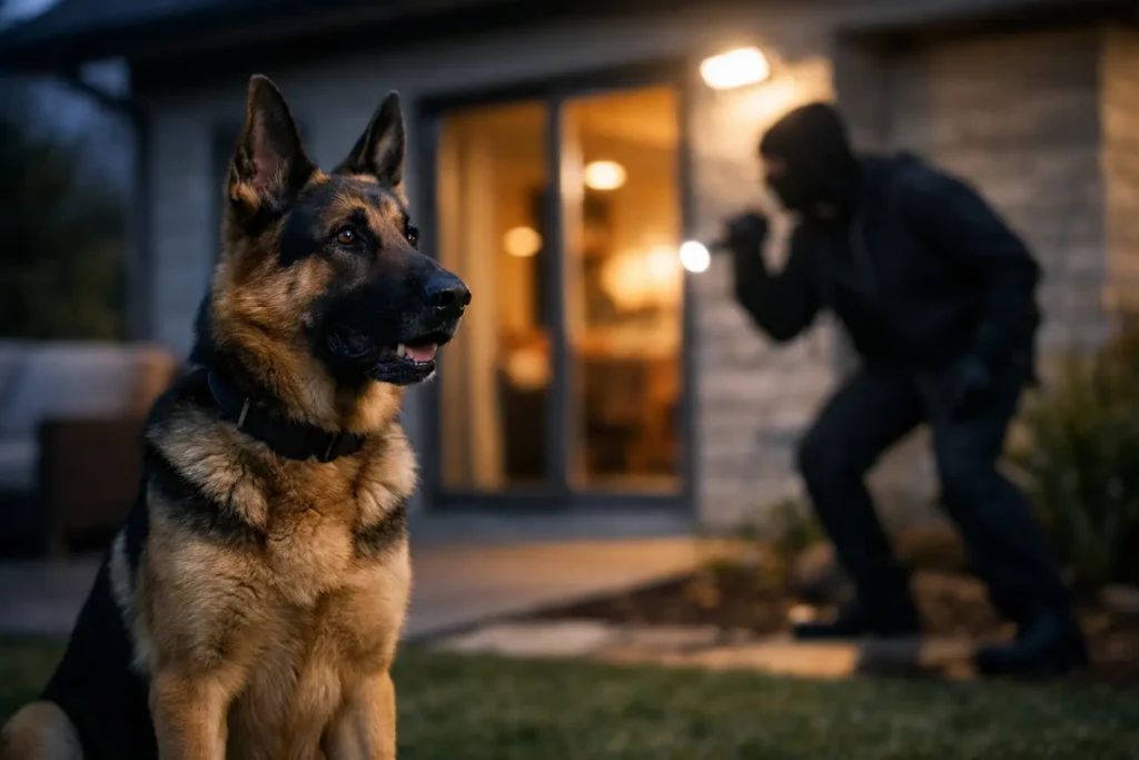 How Protection Dogs Deter Intruders at Home