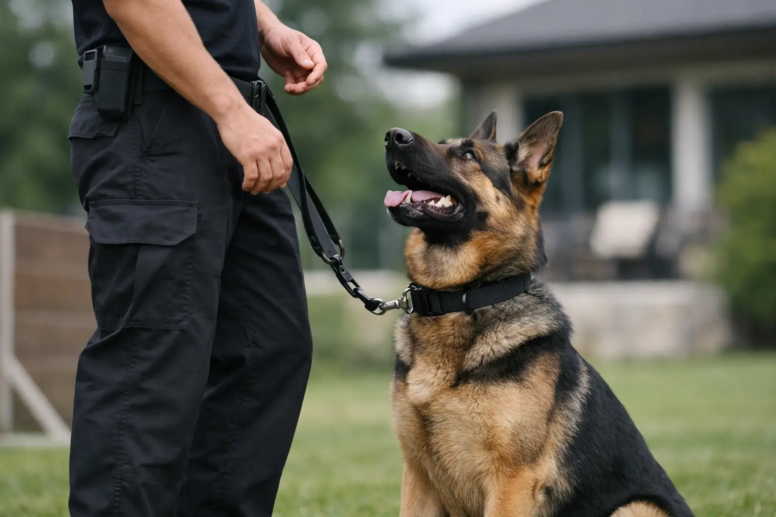 Protection Dog With Obedience Training
