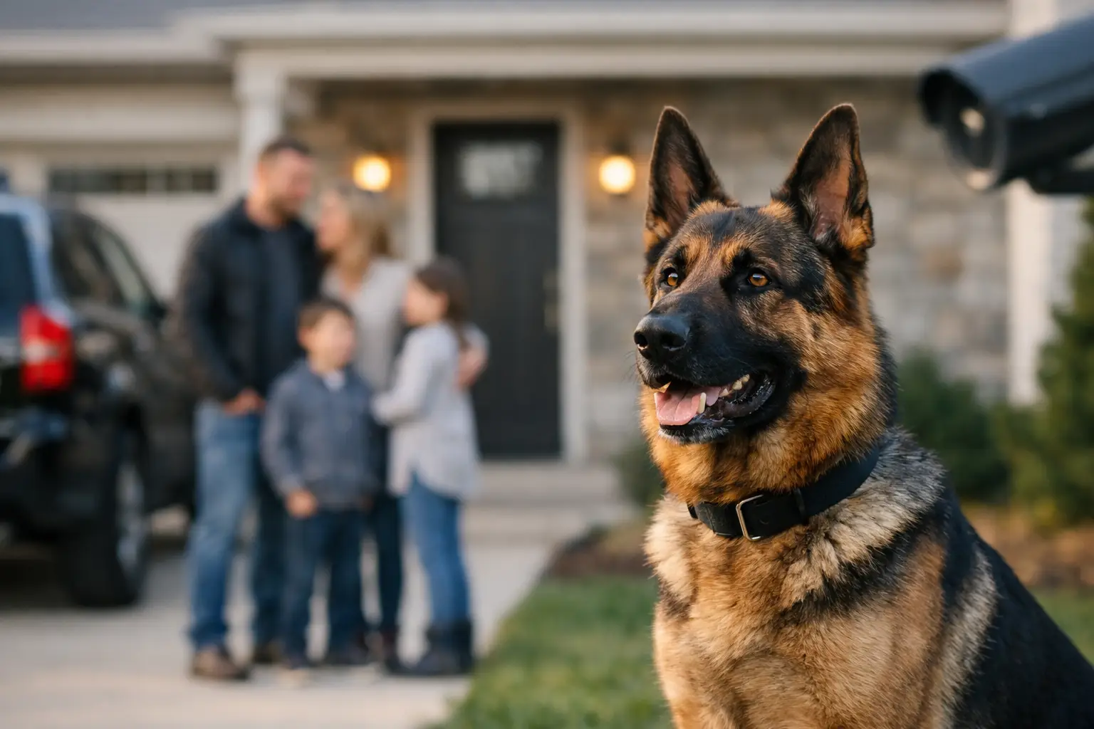 How Trained Dogs Support Family Security